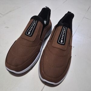 Men's Brown Slip-On Loafers